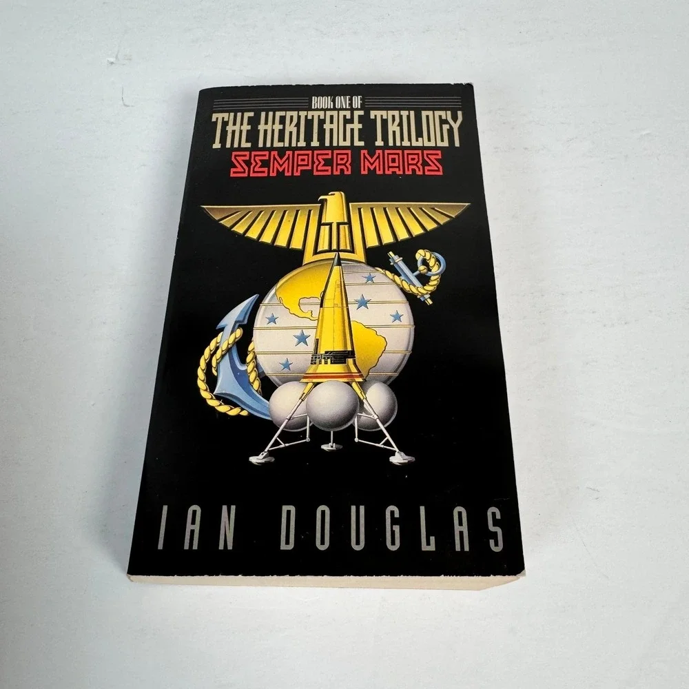 Semper Mars Ian Douglas 1998 First Printing The Heritage Trilogy Sci-Fi Avon Eos